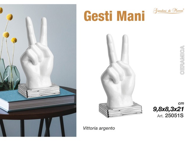 MANO VITTORIA BIANCA BASE SILVER    25051S