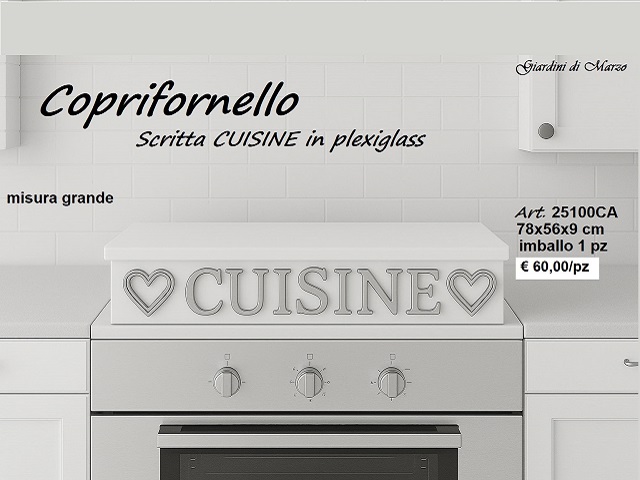 COPRIFORNELLO GRANDE BIANCO CUISINE ARG. 25100CA