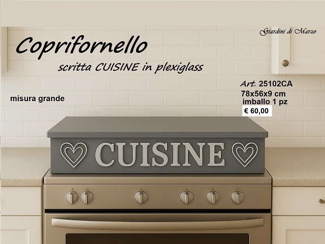 COPRIFORNELLO GRANDE GRIGIO CUISINE ARG 25102CA
