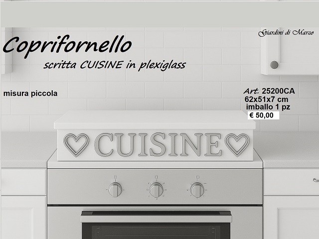 COPRIFORNELLO PICCOLO BIANCO CUISINE ARG 25200CA