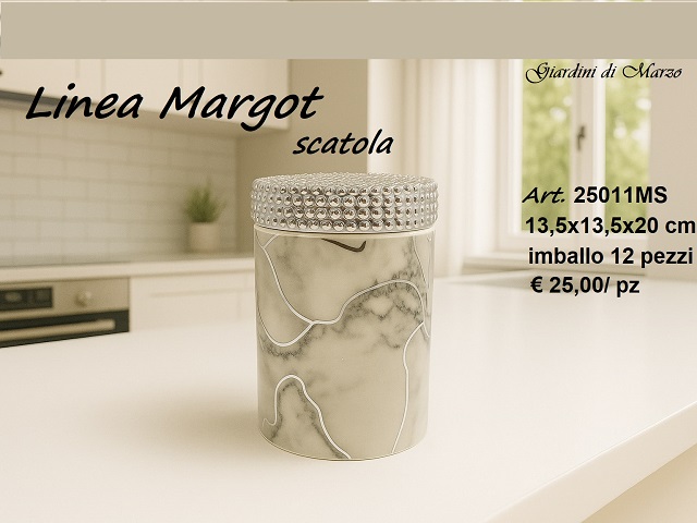 SCATOLA EFFETTO MARMO SILVER 25011MS