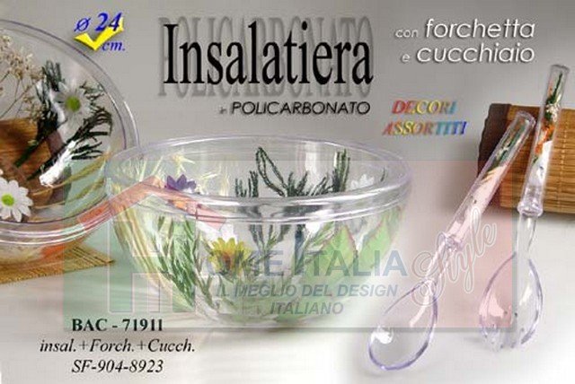 INSALATIERA+FORCHETTA+CUCCHIAIO    SF-904/8923 071911