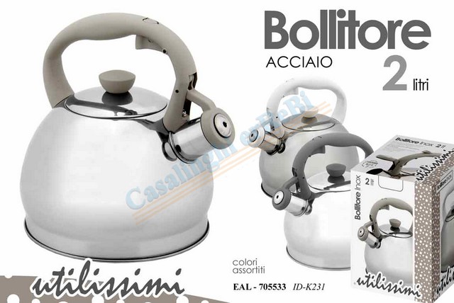 BOLLITORE 2LT ACCIAIO INDUZIONE