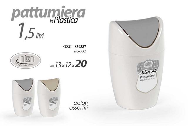 PATTUMIERA TAVOLA 1,5LT AS 13*20CM