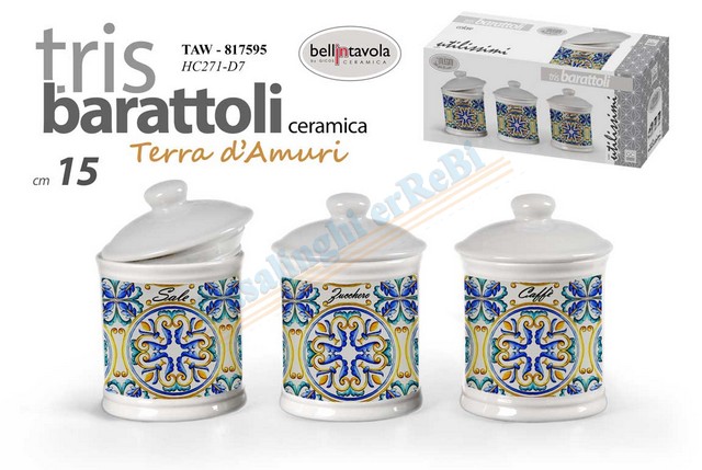 TRIS BARATTOLI CM.15 T.D\'AMURI