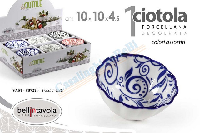 VAM/CIOTOLA ASS 12*10*4,5CM U236