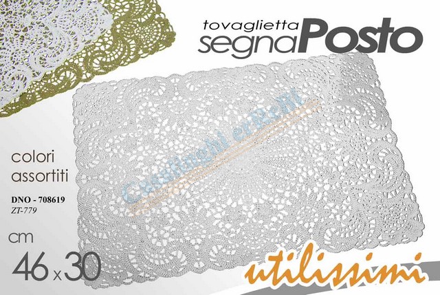 TOVAGLIA SEGNAPOSTO 30X46CM ASS