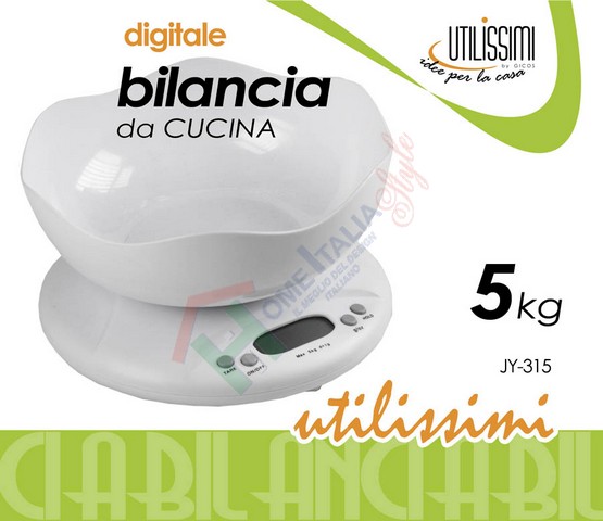 BILANCIA CUCINA BCA 5KG JY-3