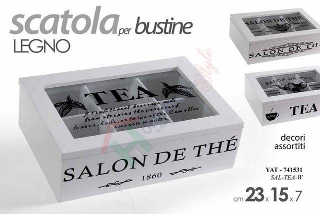 SCATOLA THE BIA AS 23*15*7 SAL-T