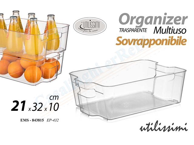EMS/ORGANIZZA TRASP. 21*32*10CM