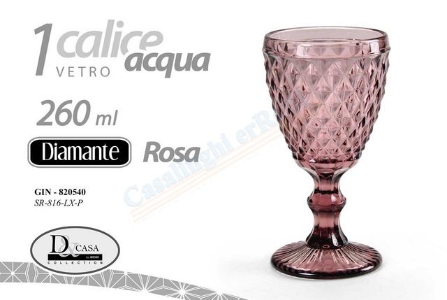 CALICE 260CC DIAMANTE ROSA