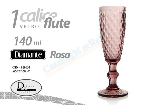 FLUTE 140CC DIAMANTE ROSASR05720    LX-P
