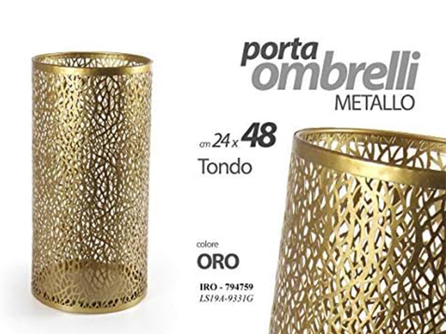 PORTAOMBRELLI C/ORO 24*24*48 LS19A9 331G794759