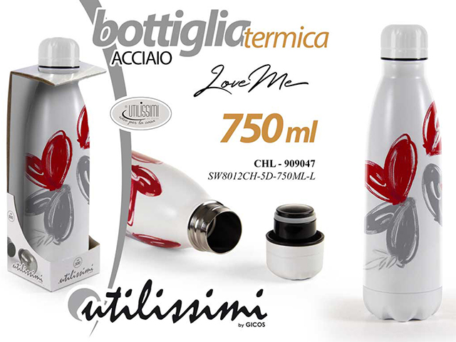 BOTTIGLIA TERMICA  LOVE ME 750 ML