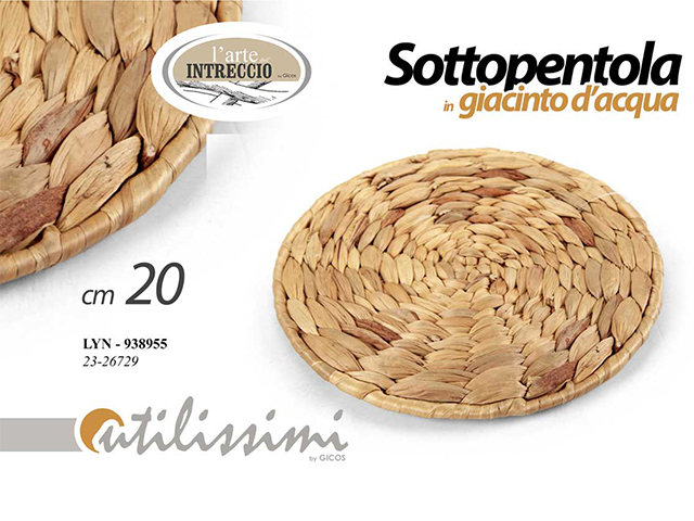 SOTTOPENTOLA TONDO 20CM 23-26729