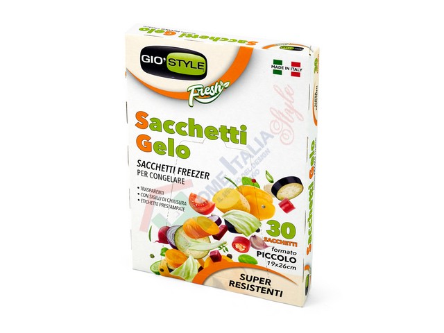 SACCHETTI GELO 19X26 PZ30 30µ