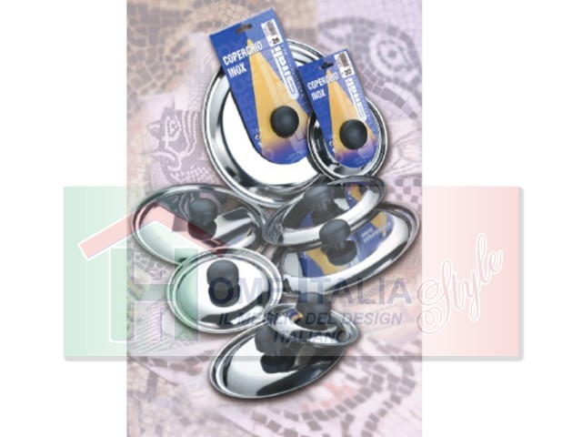 *COPERCHIO INOX CM 30 POMOLO PLT