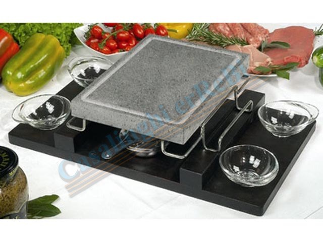 *CONVIVIO PIASTRA LAVICA C/STAND    ART.358