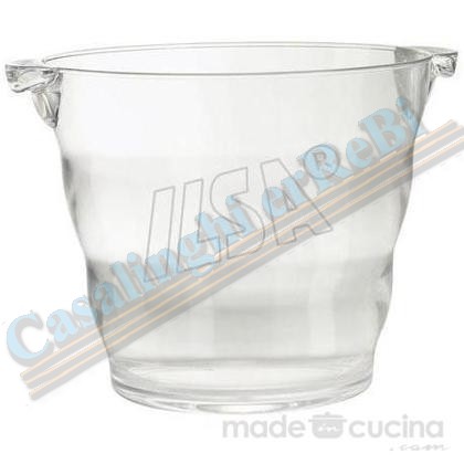 *SECCHIELLO CHAMPAGNE D.20XH20 ACRILICO ART.2590
