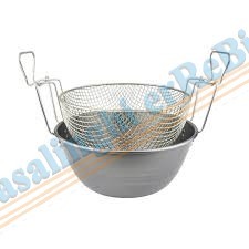 *FRIGGITRICE C/CESTELLO D.42CM FERRO 15500420FCV