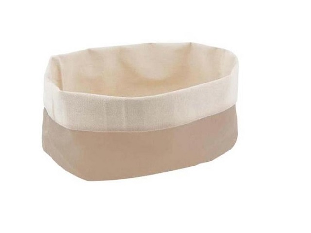 SET 2PZ CESTINO PANE OVALE ECRU\'-BEI