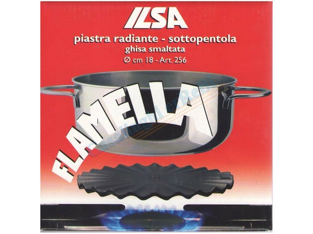 *PIASTRA RADIANTE FLAMELLA D.18 cm.