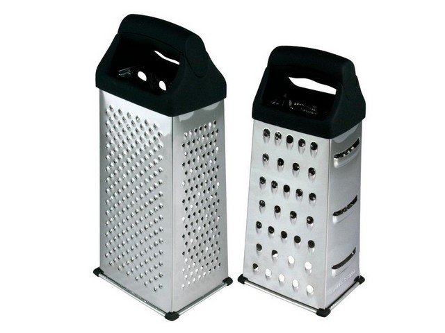 *GRATTUGIA UNIVERSALE 4 LATI H.22 INOX ART.1246