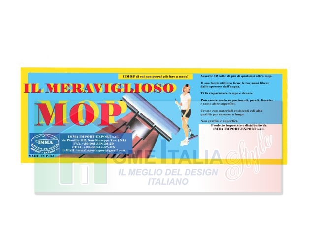 MOP C/MANICO ALLUNGABILE + RICAMBIO