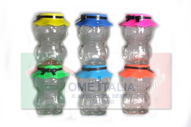 BARATTOLI VETRO C/C 6 PZ