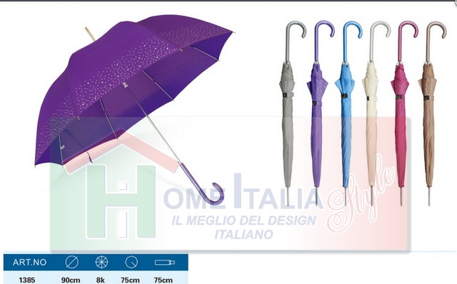OMBRELLO DONNA 8 ST LUCCICO DI STRASS