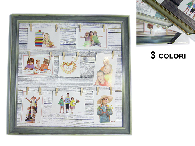 CORNICE PORTAFOTO CON MOLLETTE CM54X4122