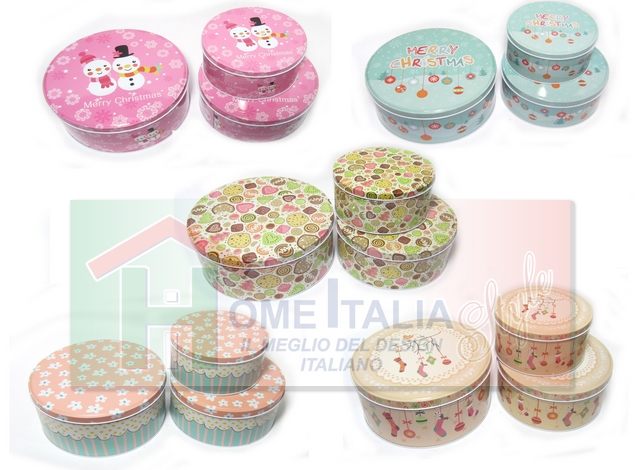 TRIS SCATOLA TONDA LATTA 20XH8,5 XQ