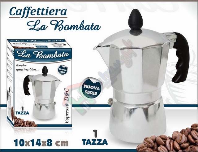 CAFFETTIERA 1 TZ BOMBATA