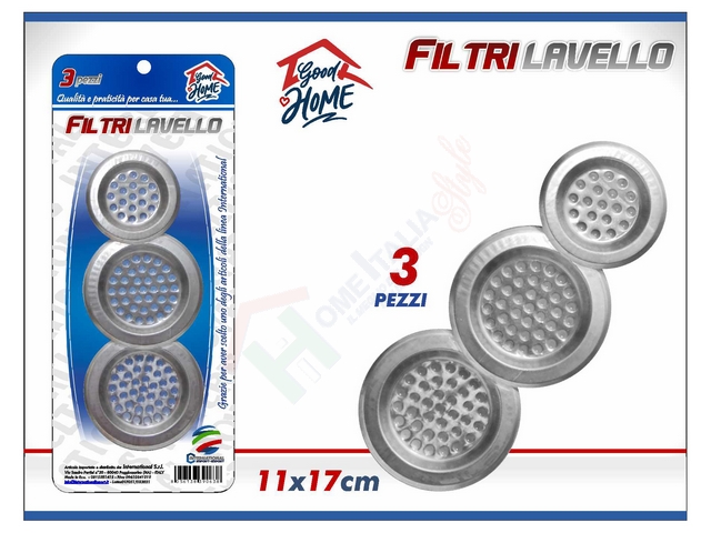 FILTRO LAVELLO 3 PZ