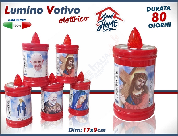 *LUMINO VOTIVO ROSSO