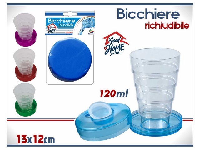 BICCHIERE TASCABILE SLIM 130ML