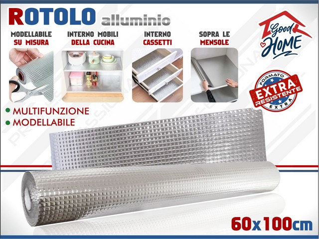 *ROTOLO ALLUMINIO CM.60X100