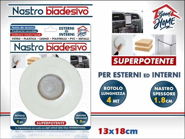 NASTRO BIADESIVO 2CM - 5MT
