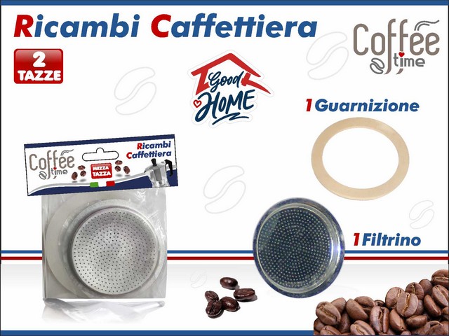 RICAMBI CAFFETTIERA SLIM 2 TAZZE