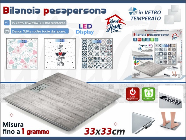 BILANCIA DECORAT PESAPERSONA