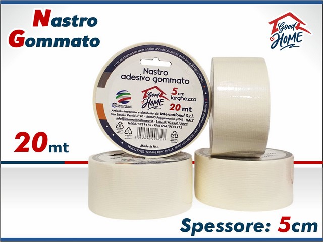 NASTRO GOMMATO 5CM X 20MT