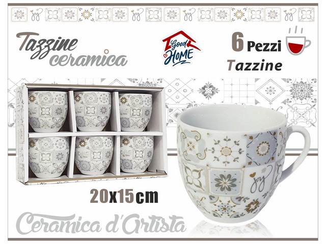 TAZZINE COSTIERA C/6