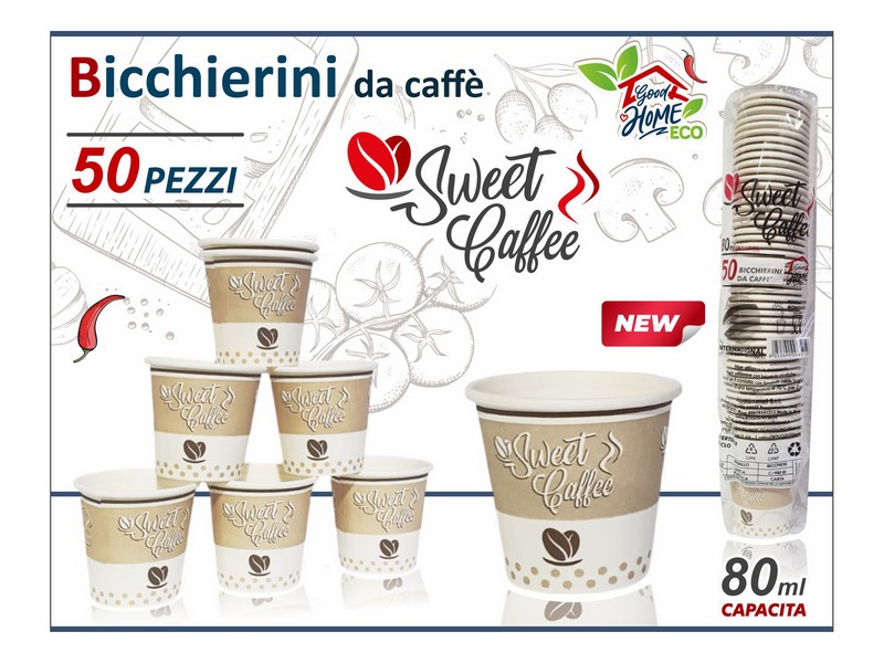 BICCHIERINI CAFFE 50PZ