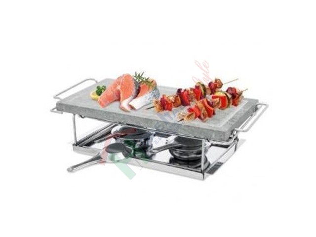 GRILL PIETRA+2 BRUCIATORI CM.19X37 EVA 100136