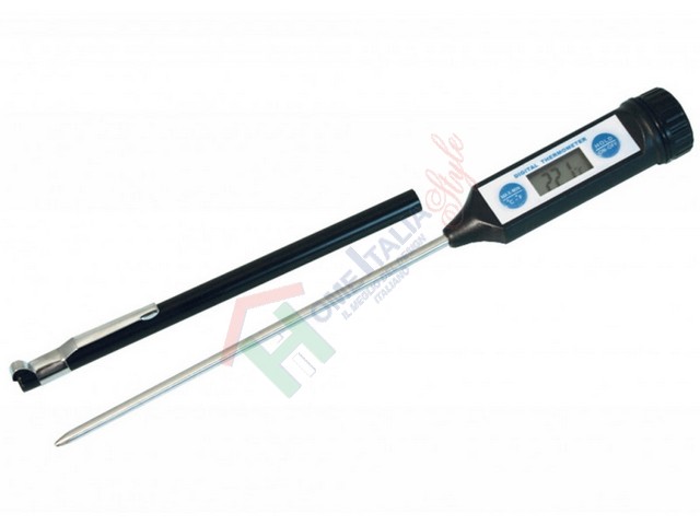 TERMOMETRO DIGITALE A SONDA 20CM EVA-50/+200 043890