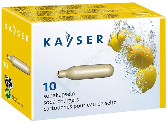 RICARICA SODA 10 CAPSULE SELTZKAYSER