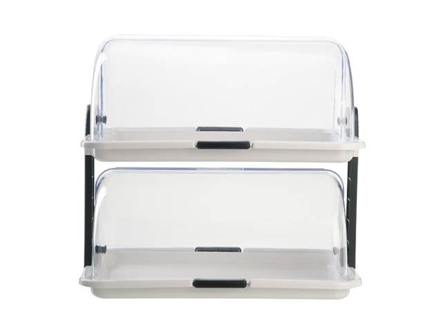 VETRINA DA BUFFET DOPPIO 38X26X35,5 EVA 044051