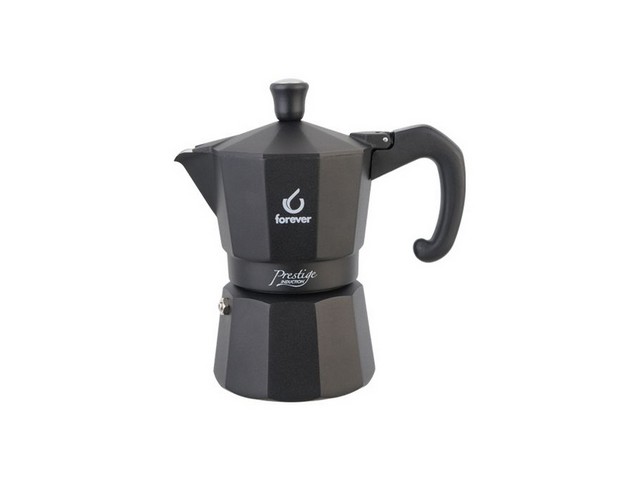 MISS MOKA PRESTIGE 3TZ NERA ALLUMINIO INDUZIONE 120412
