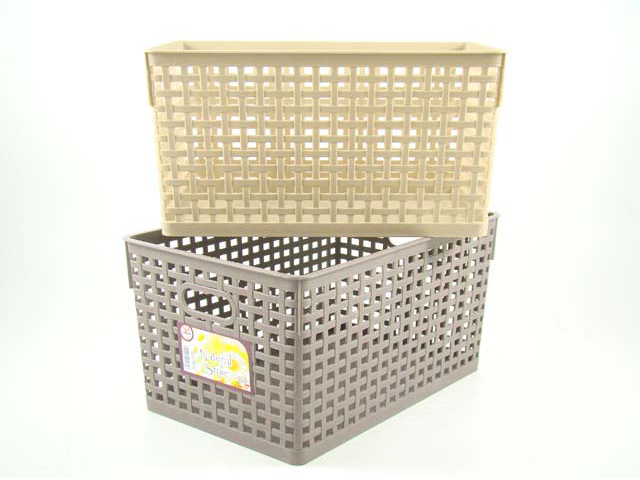 *CESTINO RATTAN GRANDE ART.0516    34X23,5X17.5H