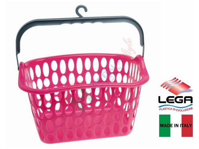 *CESTINO PORTAMOLLETTE ART.0453    14,5X18X23,5 CM LEGA